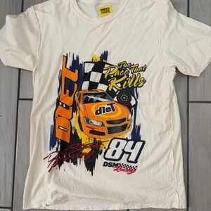 Diet Starts Monday Racing Shirt Large